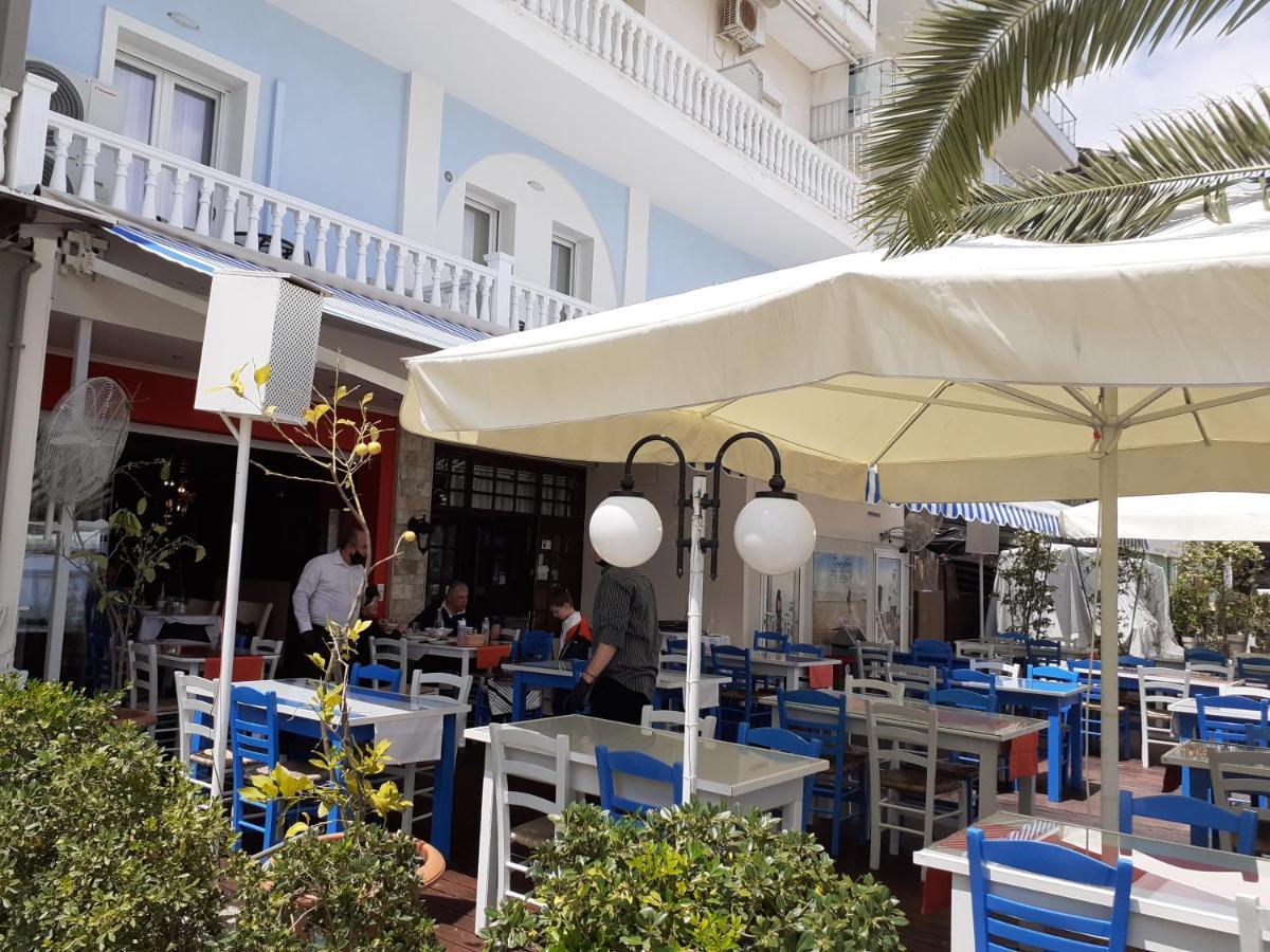 Hotel Zografos Paralía Exterior foto